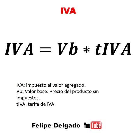 Aprende A Calcular Cuanto Es El Iva Aplicando Esta Sencilla Formula El