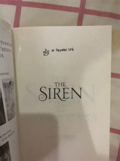 The Siren Kiera Cass Buku And Alat Tulis Buku Di Carousell