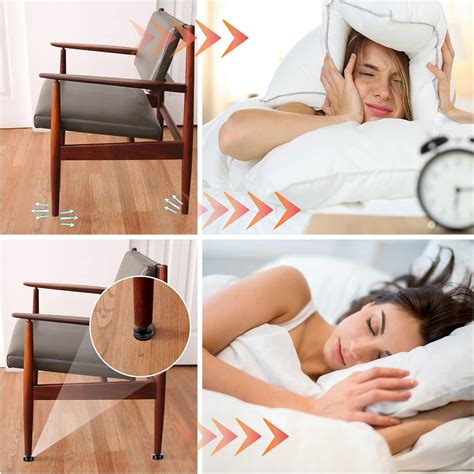 Paquete De 12 Pies Niveladores Ajustables Para Muebles Niveladores De