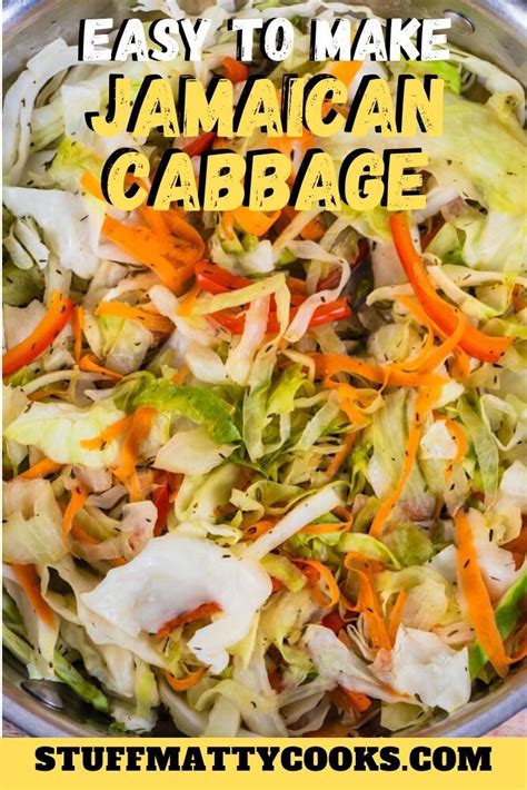 Jamaican Steamed Cabbage Artofit