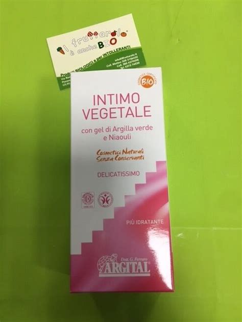 Intimo Vegetale Bio Ml Detergente Intimo Con Gel Di Argilla Verde