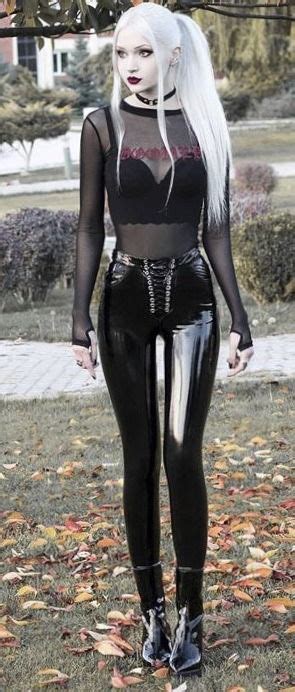 Shiny Long Legs — A Gothic Shiny Beauty Gothic Kleding Gothic Kleding