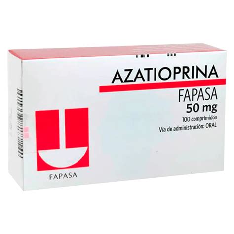 Azatioprina 50 Mg Cont 100 Comprimidos Punto Farma