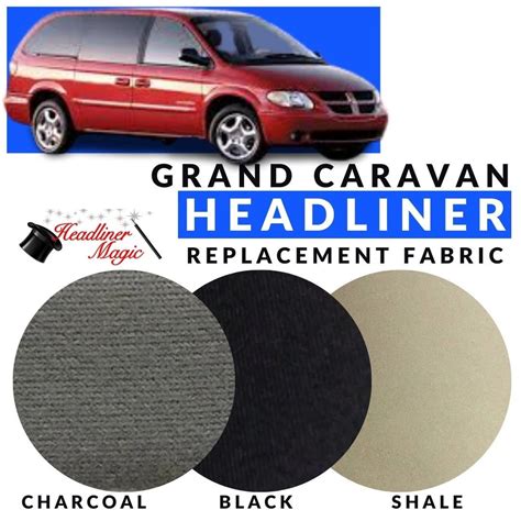 Headliner Ceiling Repair Fabric Material For Dodge Grand Caravan Etsy