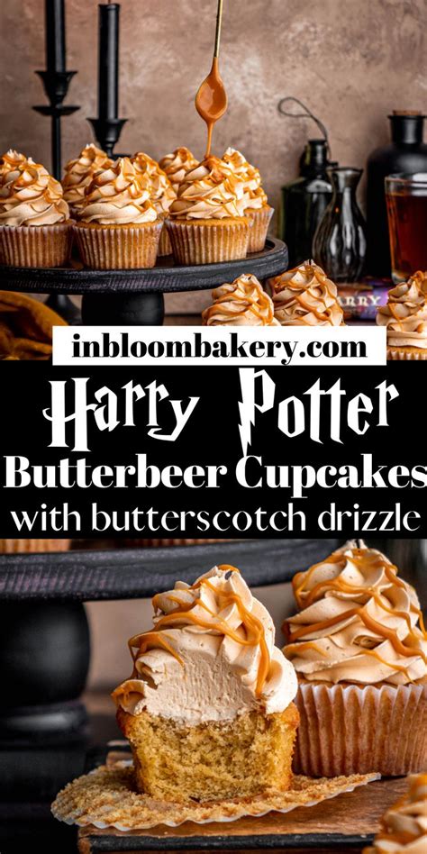 Harry Potter Butterbeer Cupcakes Recipe Baking Sweets Cupcake