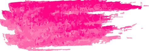 Pink Paint Brush Ink Stroke Brush Png