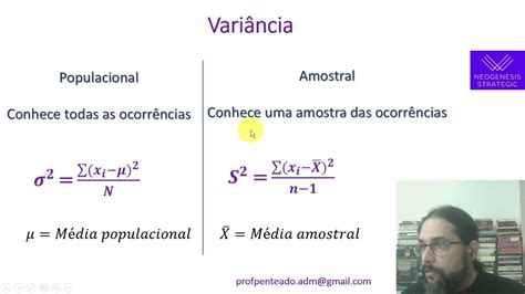 Exercícios De Variância E Desvio Padrão BRAINCP