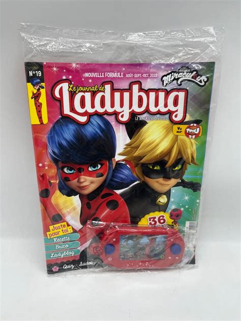 Livre Dactivit Magazines Disney Le Journal De Ladybug Miraculous Avec