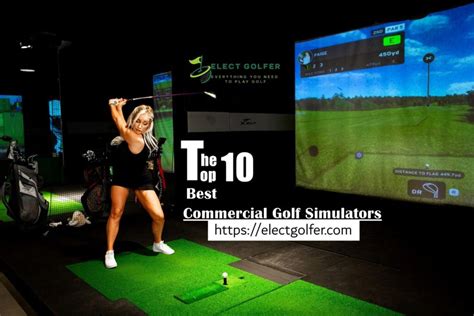 The 10 Best Commercial Golf Simulators For Your Business