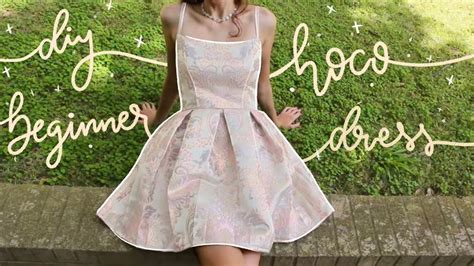 Diy Beginner Friendly Homecoming Dress Pattern Available Quick And Easy Dress It Has Pockets