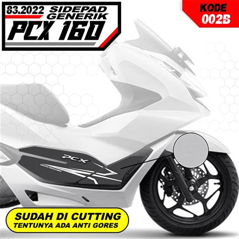 Sticker Tankpad Sidepad Bottom HONDA PCX 160 All PCX 160 Sticker PRINT