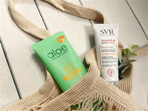 Filtry SVR Cicavit I Holika Holika Aloe SPF 50