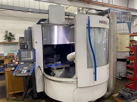 MIKRON HSM 800 Machining Centers Vertical Machine Hub