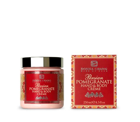 PERSIAN POMEGRANATE HAND & BODY CREAM 250 ML. – donna-chang.com