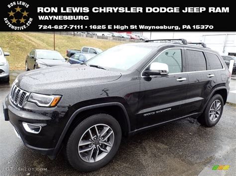 Diamond Black Crystal Pearl Jeep Grand Cherokee Limited