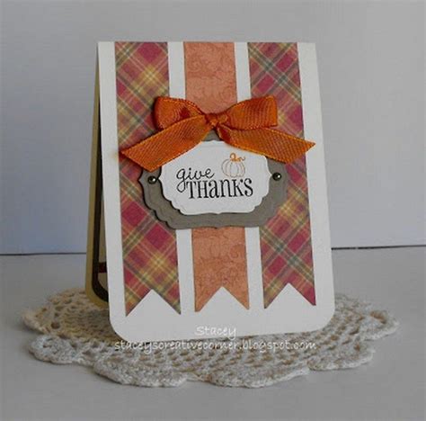 Sweet And Simple DIY Thanksgiving Cards Design 23 In 2020