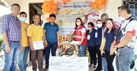 44 Caraga Centenarians Get P100K Each In 22 Philippine News Agency