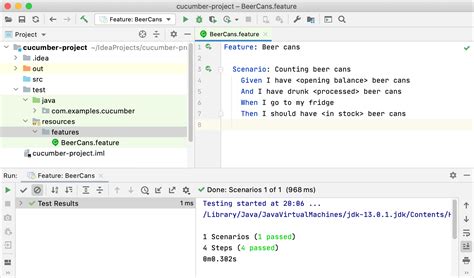 Cucumber Intellij Idea