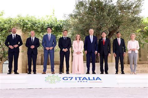 Prime Minister Rishi Sunak Attends The G7 Summit In Italy Flickr