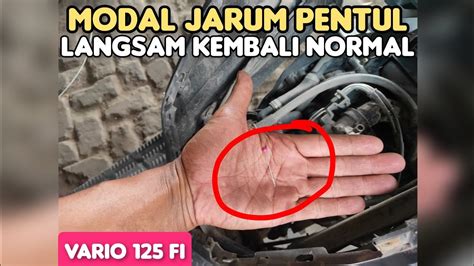 Cara Mengatasi Vario Fi Tidak Bisa Langsam Lepas Gas Mesin Mati