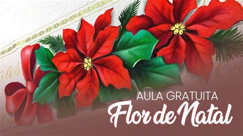 Como Pintar Flor De Natal Bico De Papagaio Ana Laura Rodrigues