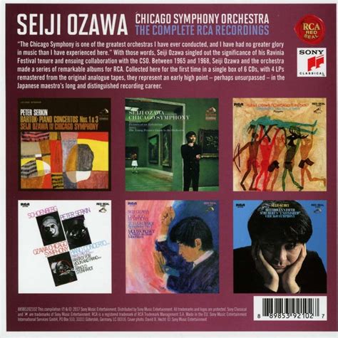 Seiji Ozawa The Complete RCA Recordings 6 CDs Jpc