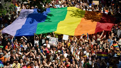 Paris Pride Attracts Massive Crowds