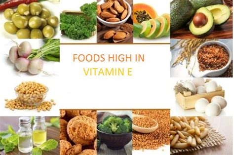 Foods High In Vitamin E Foods Rich In Vitamin E