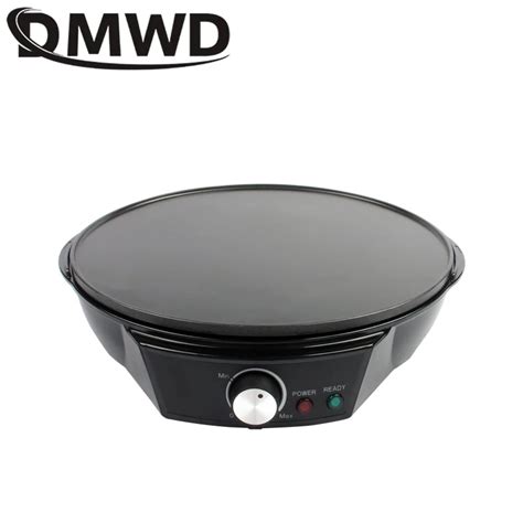 Dmwd máquina elétrica de fazer crepes chapa para omelete ovo tortas