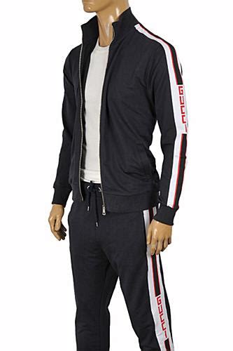 Mens Designer Clothes Gucci Mens Zip Up Tracksuit 152