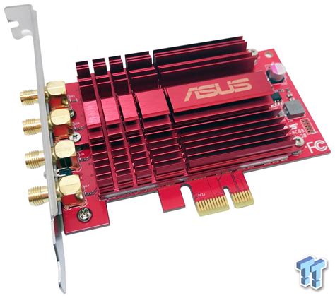 Asus Pce Ac88 Adapter Quad 4x4 Antenna Pci Express Network Card Wi