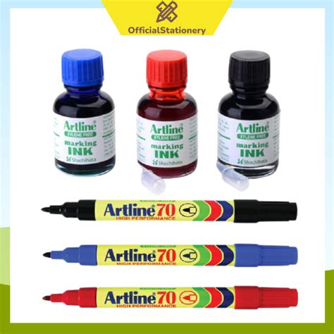 Artline Ml Permanent Marker Refill Ink Marking Ink For Artline