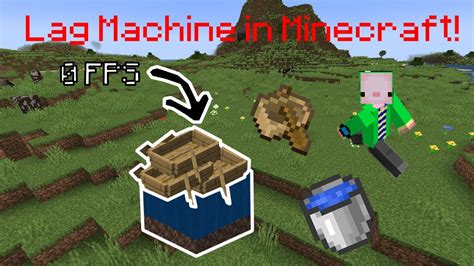 How To Create An OP LAG MACHINE In Minecraft Bedrock YouTube