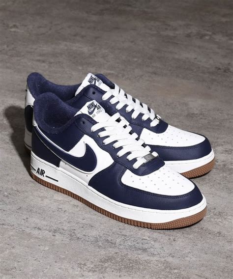 Gi Y Nike Air Force Low College Pack Midnight Navy Dq H