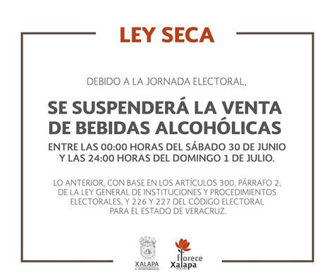 XALAPA CAPITAL DECLARA XALAPA LEY SECA EL DOMINGO