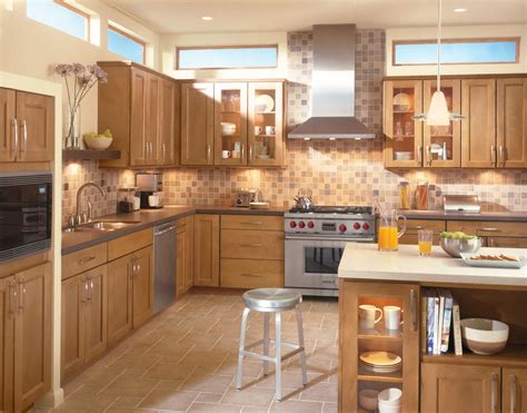 Considerable Light Brown Cabinet Kitchen Ideas Tastesumo Blog