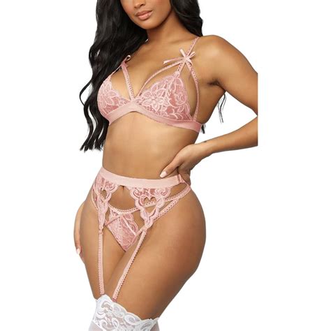 Mo Finance Aranmei Lingerie For Women Piece Lingerie Set With