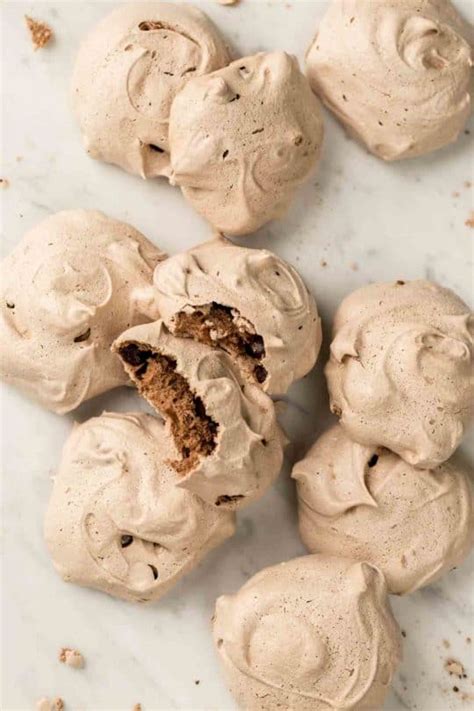 Chocolate Meringue Cookies Recipe Valentinas Corner