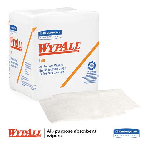 Kim X Kimberly Clark Wypall L Dry Disposable Wipes