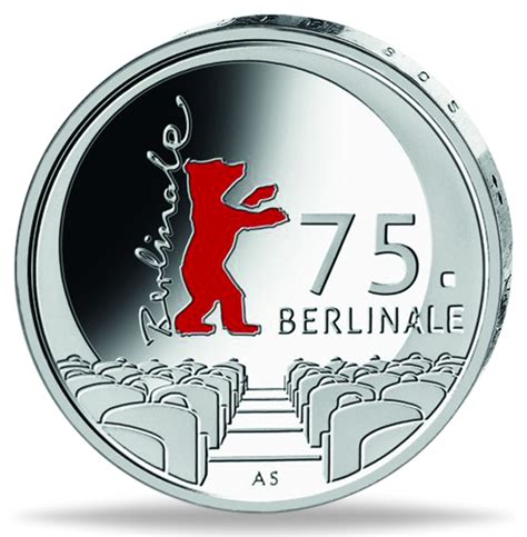 Deutschland 20 Euro 75 Jahre Berlinale 2025 Sterlingsilber Mit