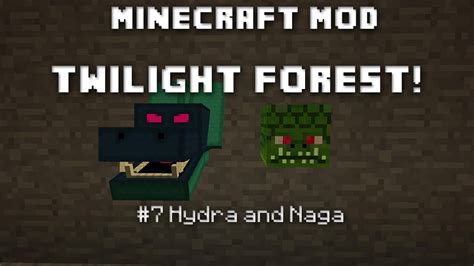 Minecraft Mod 19 Twilight Forest Part 7 Hydra And Naga 172