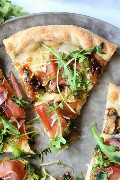 Arugula Prosciutto Pizza Delightful Mom Food