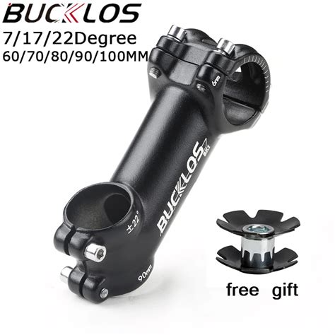 BUCKLOS 31 8mm Stem 60 70 80 90 100mm Bike Stem Aluminum Alloy 7 17 22