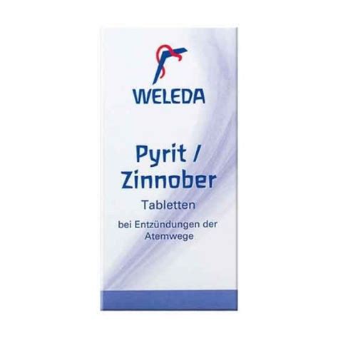 Pyrit Zinnober Weleda 80 Comprimidos Farmacia Loreto