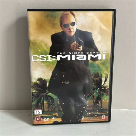 Csi Miami Complete Season Dvd Ninth Series Nine Box Set Region