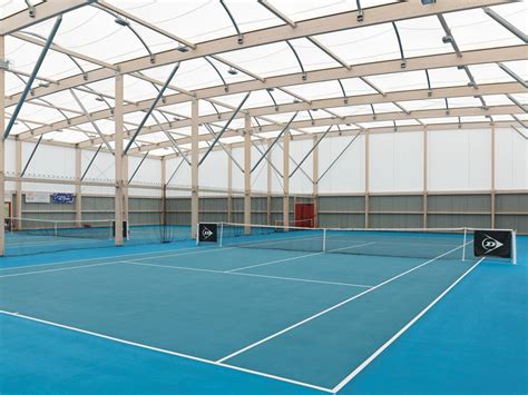 Tennis Hall La Chaize Le Vicomte France Smc