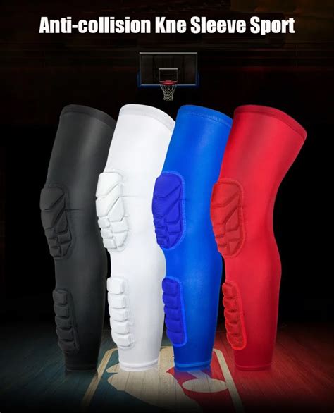 Knee Pads Crashproof Antislip Basketball Protective Knee Guard Compression Long Leg Sleeve Buy