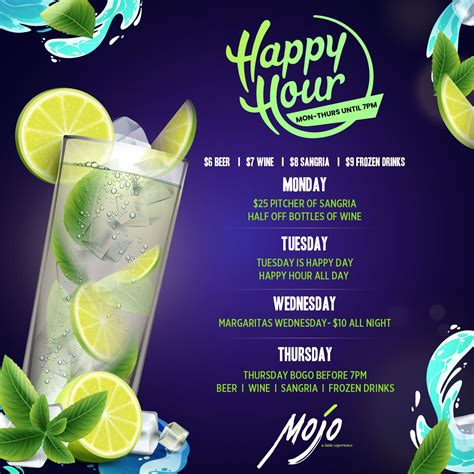 Happy Hour Mojo Rvc