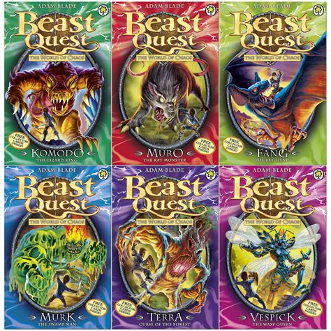 Beast Quest Series 6 Set: The World of Chaos | The Book Bundle