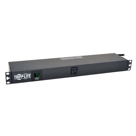 Tripp Lite Pdu Metered 120v 15a 5 15r 13 Outlet 5 15p Horizontal 1urm Pdumh15 Ra